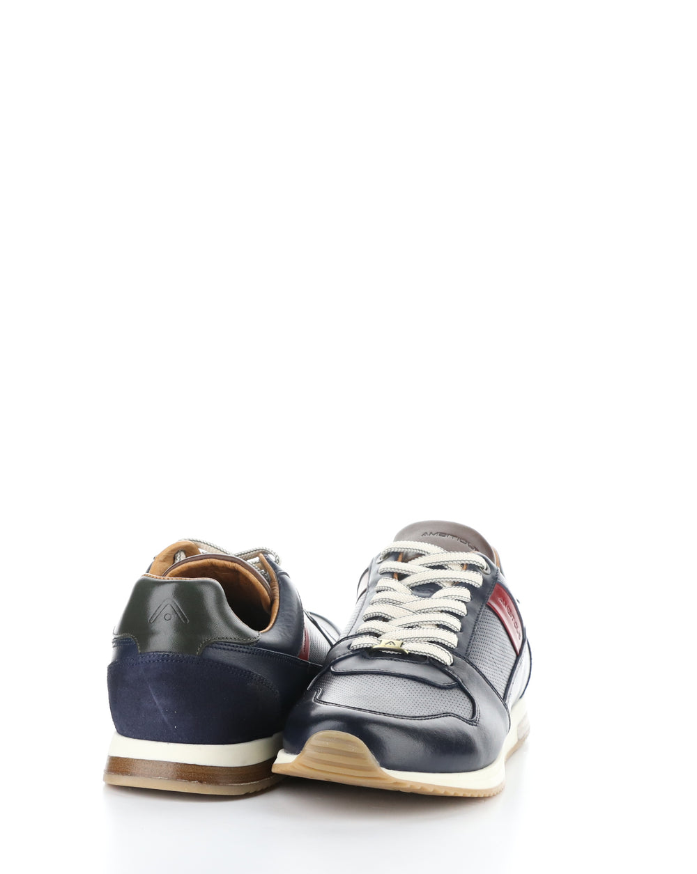 11240 6810AM NAVY Round Toe Shoes