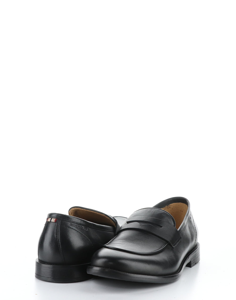 13414A 6583AM BLACK Round Toe Shoes