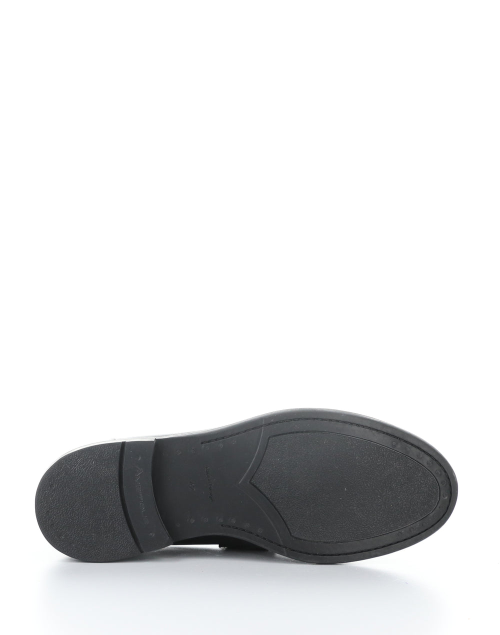 13414A 6583AM BLACK Round Toe Shoes