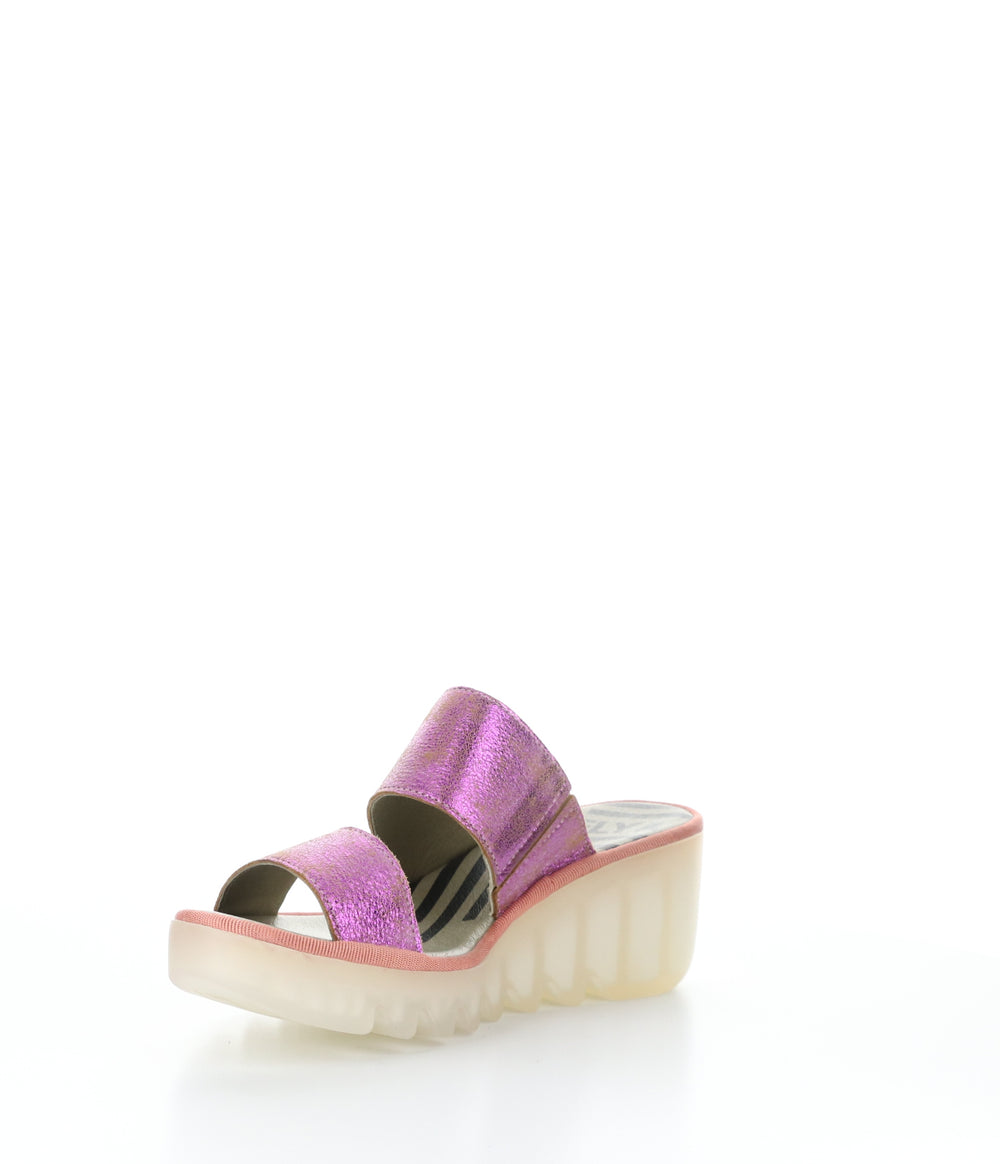 BESY357FLY PINK Wedge Sandals|BESY357FLY Chaussures �� Bout Rond in Rose