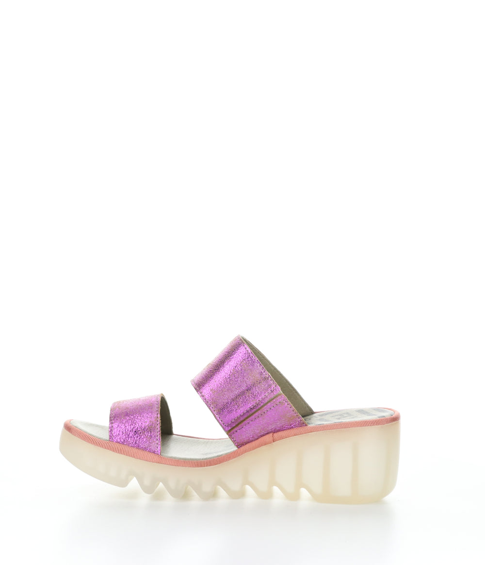 BESY357FLY PINK Wedge Sandals|BESY357FLY Chaussures �� Bout Rond in Rose