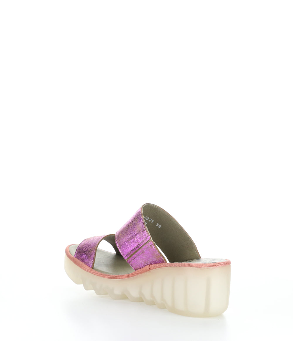 BESY357FLY PINK Wedge Sandals|BESY357FLY Chaussures �� Bout Rond in Rose