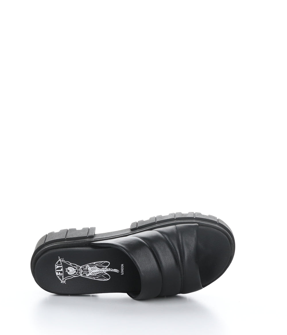 JASY863FLY BLACK Round Toe Shoes|JASY863FLY Chaussures �� Bout Rond in Noir
