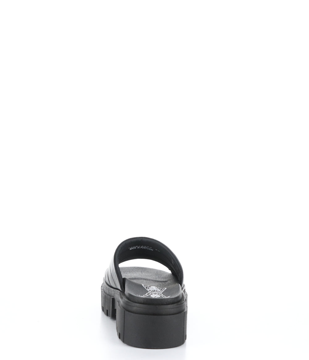 JASY863FLY BLACK Round Toe Shoes|JASY863FLY Chaussures �� Bout Rond in Noir