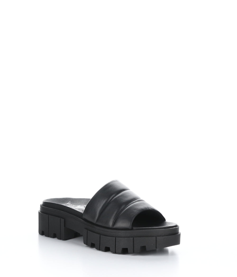 JASY863FLY BLACK Round Toe Shoes|JASY863FLY Chaussures �� Bout Rond in Noir