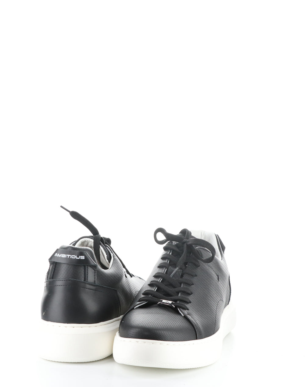 10443A BLACK Lace-up Shoes