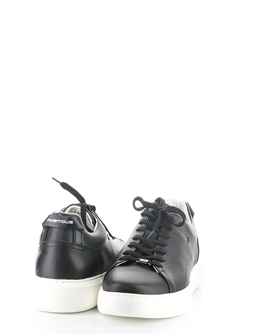 10443A Black Lace-Up Shoes