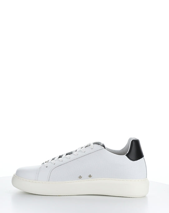 10634A WHITE/BLACK LEATHER