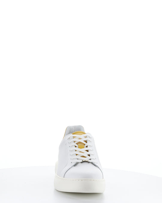 10634A White/Safron Lace-Up Shoes