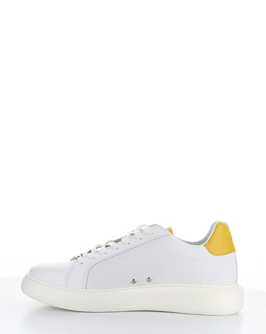 10634A White/Safron Lace-Up Shoes