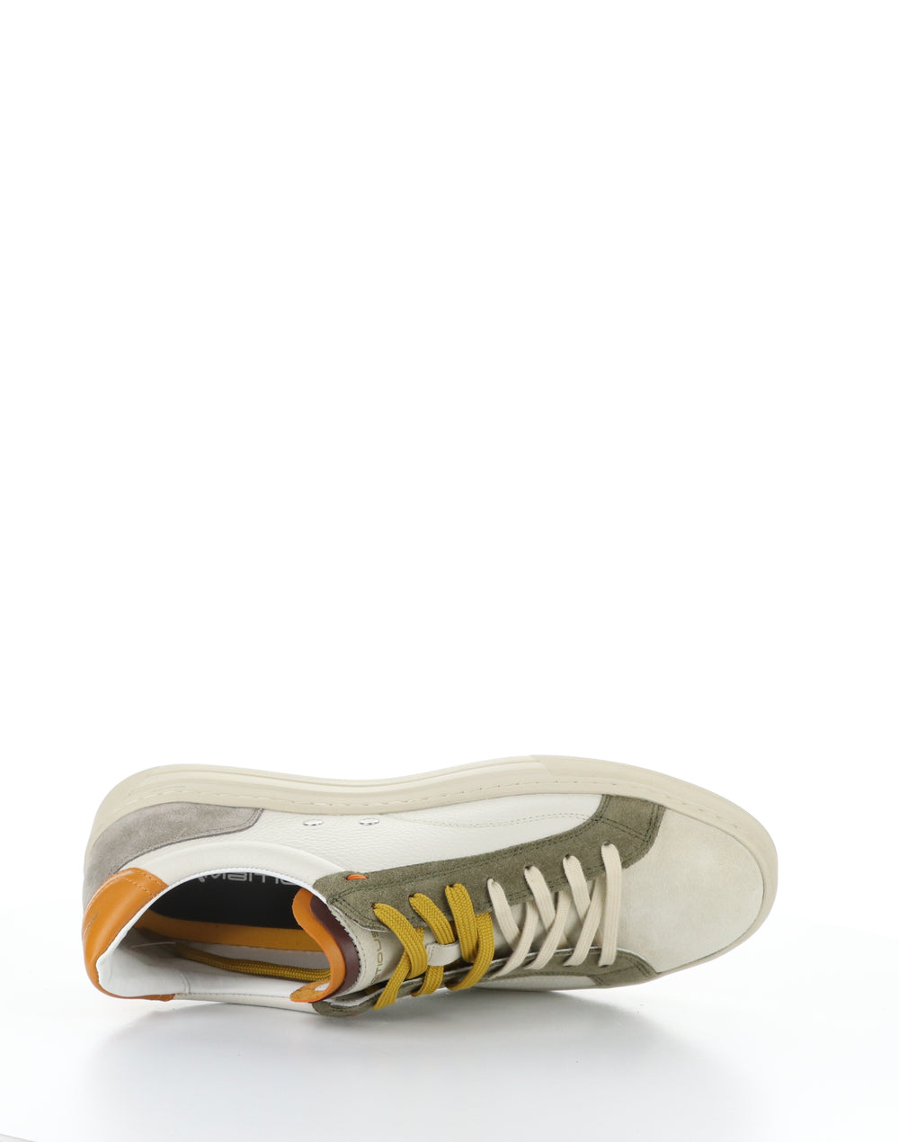 11218 1872AM BEIGE/ORANGE Round Toe Shoes