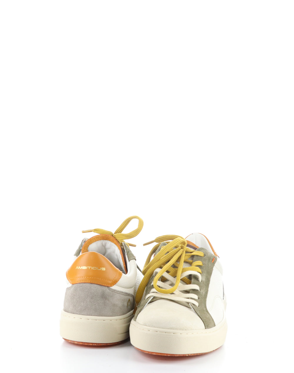11218 1872AM BEIGE/ORANGE Round Toe Shoes