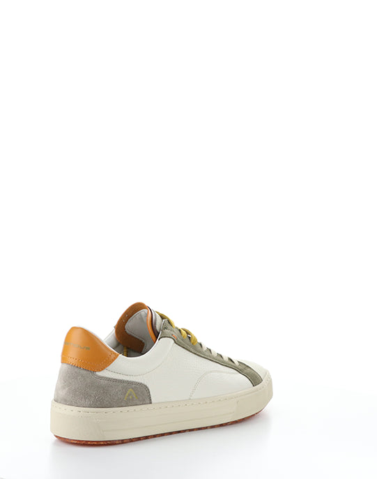 11218 1872Am Beige/Orange Round Toe Shoes