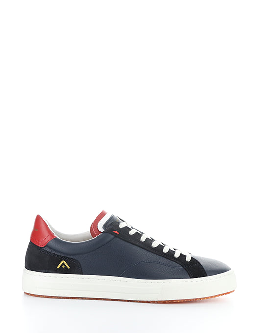 11218 4662AM NAVY/WHITE/RED LEATHER/SUEDE