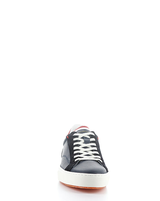11218 4662AM NAVY/WHITE/RED LEATHER/SUEDE