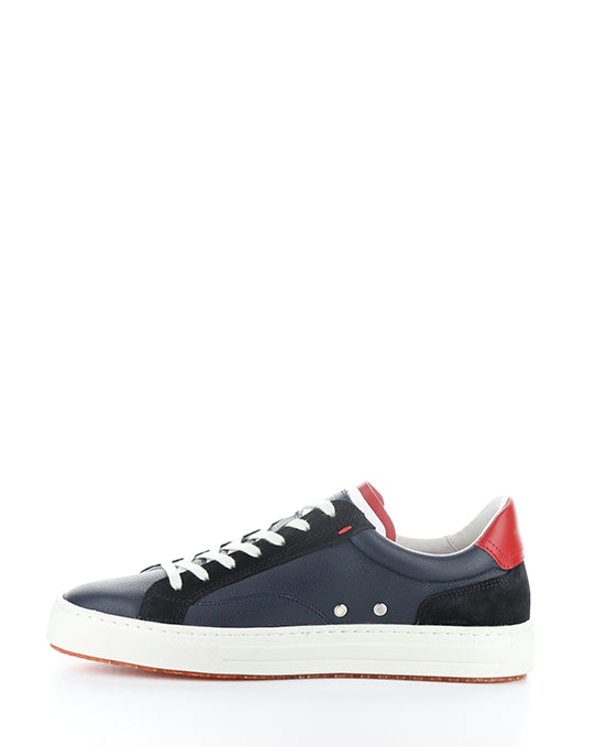 11218 4662AM NAVY/WHITE/RED LEATHER/SUEDE