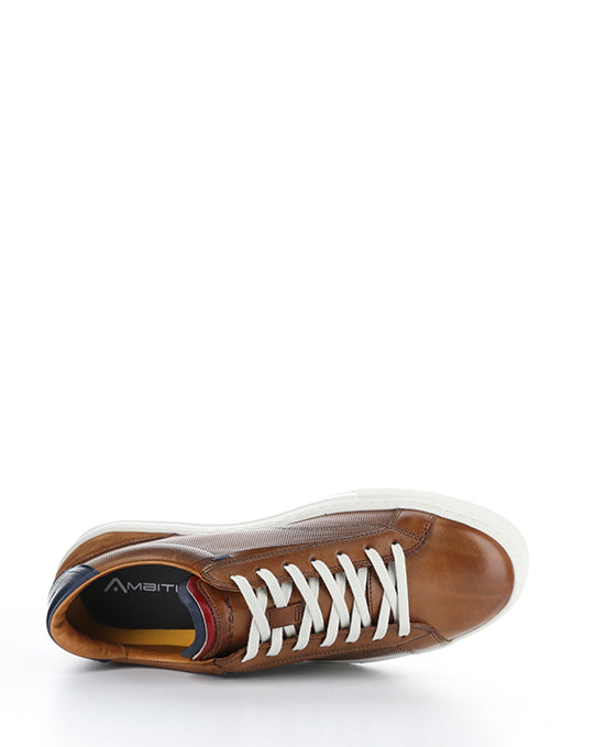 11218 Camel Lace-Up Shoes