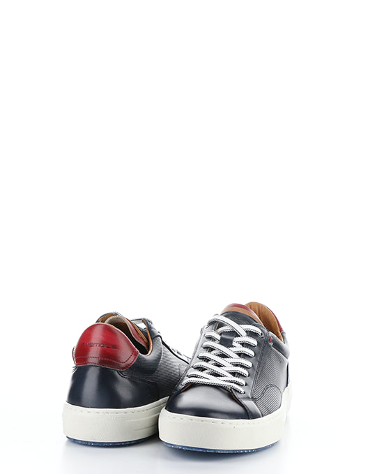 11218 Navy Lace-Up Shoes