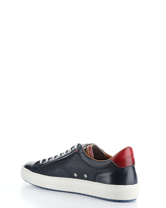11218 Navy Lace-Up Shoes