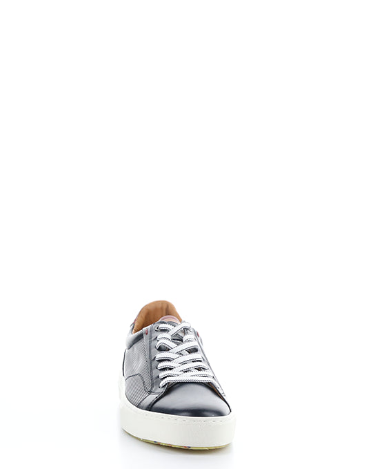 11218 Navy Lace-Up Shoes