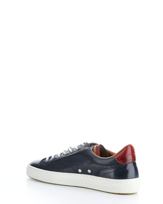 11218 Navy Lace-Up Shoes
