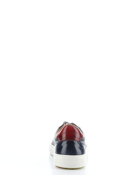 11218 Navy Lace-Up Shoes