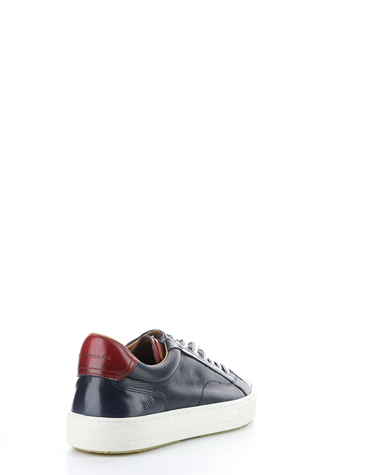 11218 Navy Lace-Up Shoes