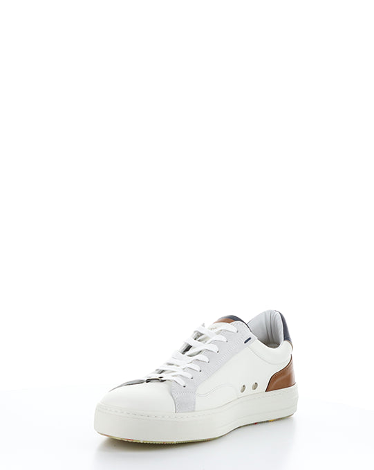 11218 OFF WHITE/COGNAC LEATHER