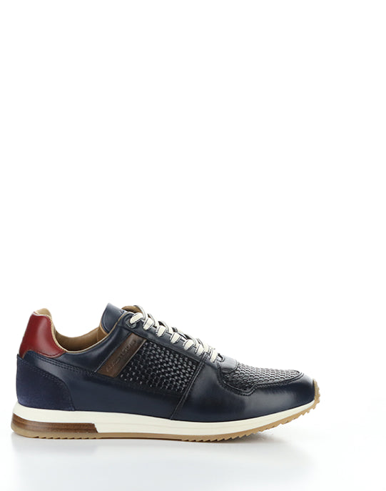 11240 7256Am Navy Round Toe Shoes