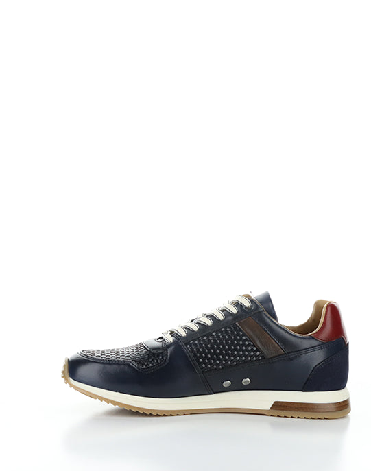 11240 7256Am Navy Round Toe Shoes