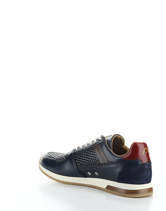 11240 7256Am Navy Round Toe Shoes