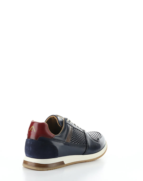 11240 7256Am Navy Round Toe Shoes