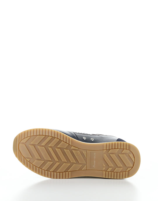 11240 7256Am Navy Round Toe Shoes