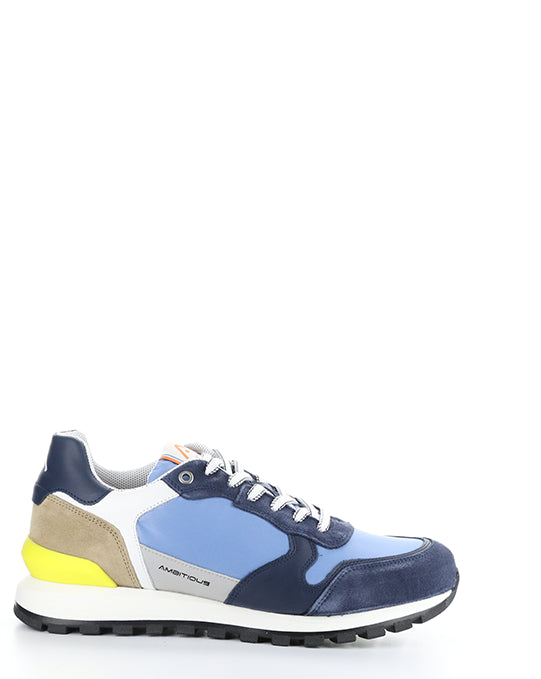11539C Blue Combo Lace-Up Shoes