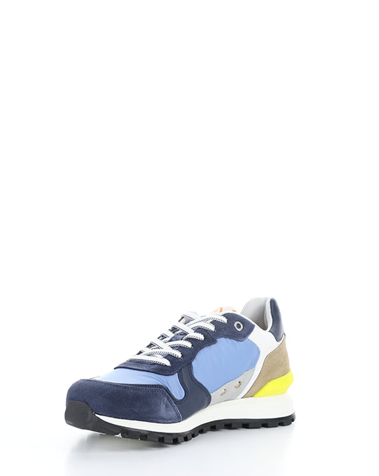 11539C Blue Combo Lace-Up Shoes