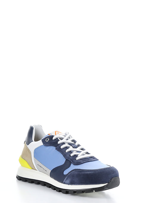11539C Blue Combo Lace-Up Shoes