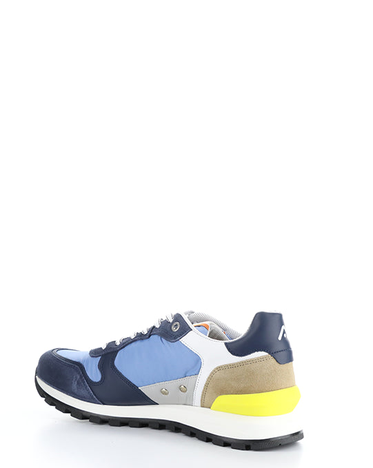 11539C Blue Combo Lace-Up Shoes