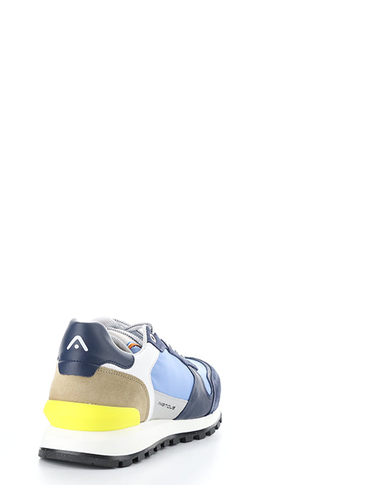 11539C Blue Combo Lace-Up Shoes