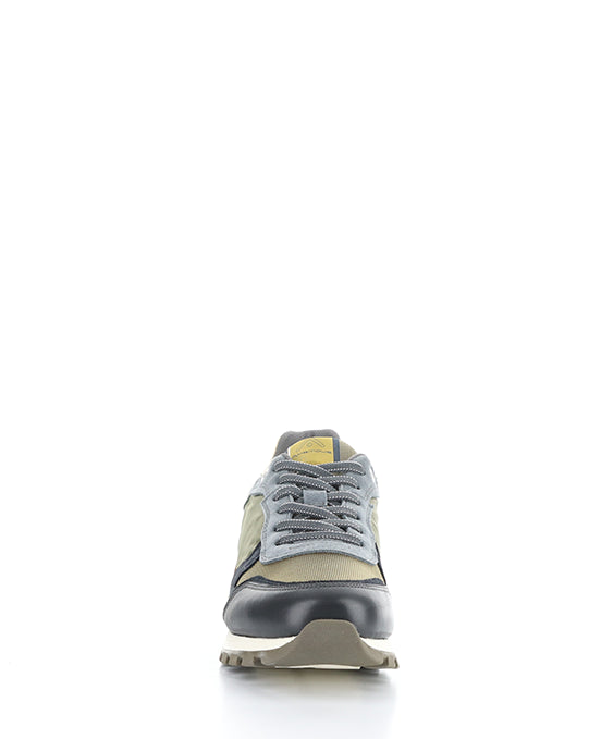 11539 Navy/Khaki Lace-Up Shoes
