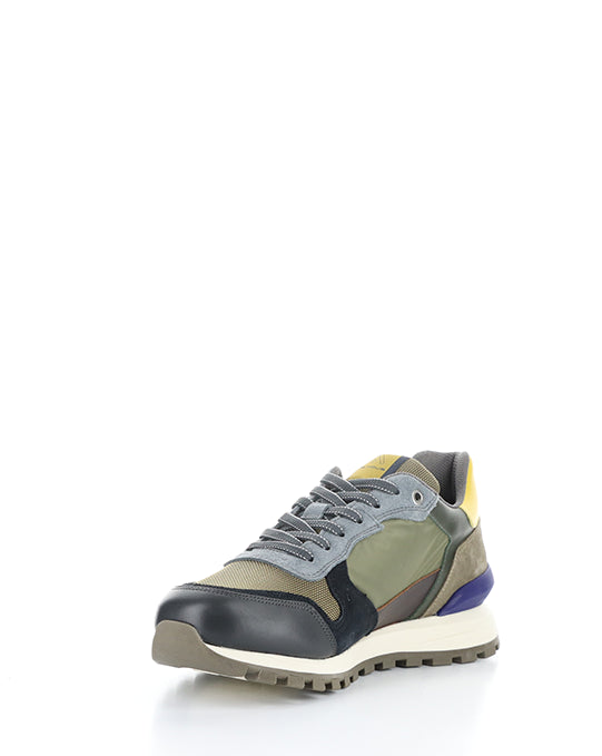 11539 Navy/Khaki Lace-Up Shoes