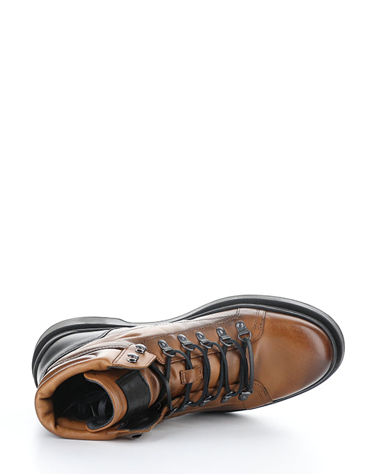 11598 6584AM COGNAC LEATHER/TEXTILE