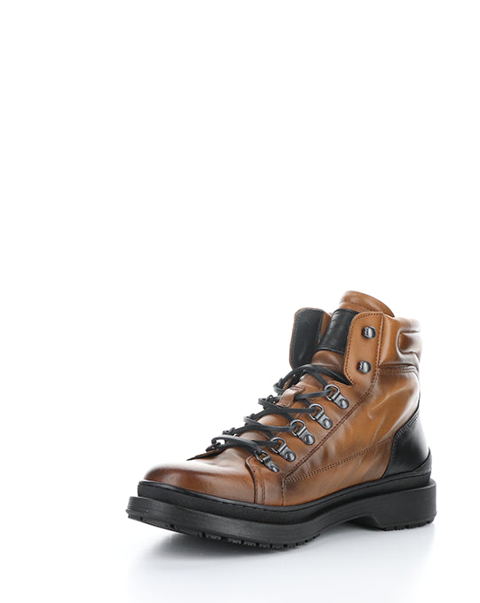 11598 6584AM COGNAC LEATHER/TEXTILE