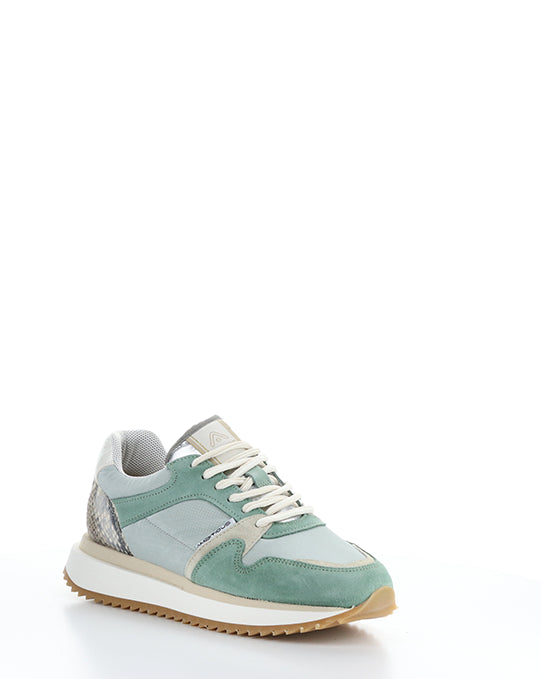 12141W MINT COMBI LEATHER/TEXTILE
