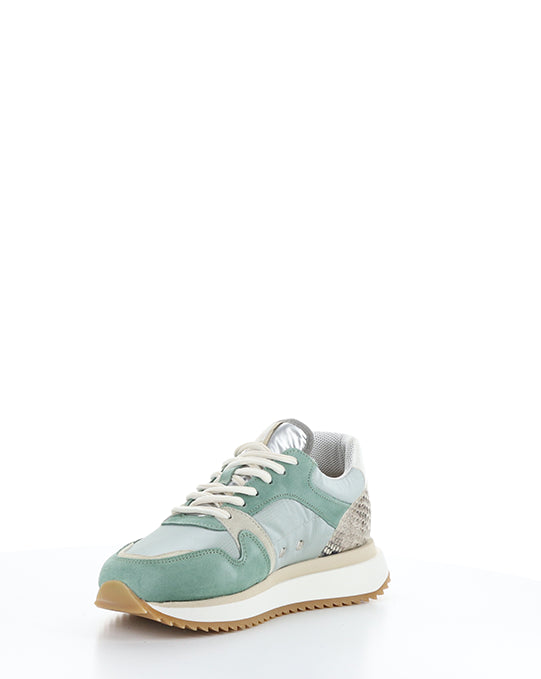 12141W MINT COMBI LEATHER/TEXTILE