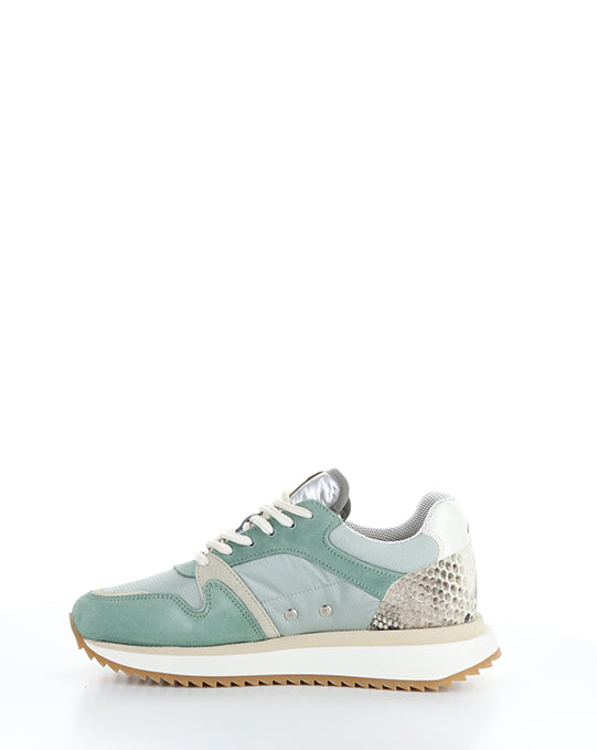12141W MINT COMBI LEATHER/TEXTILE