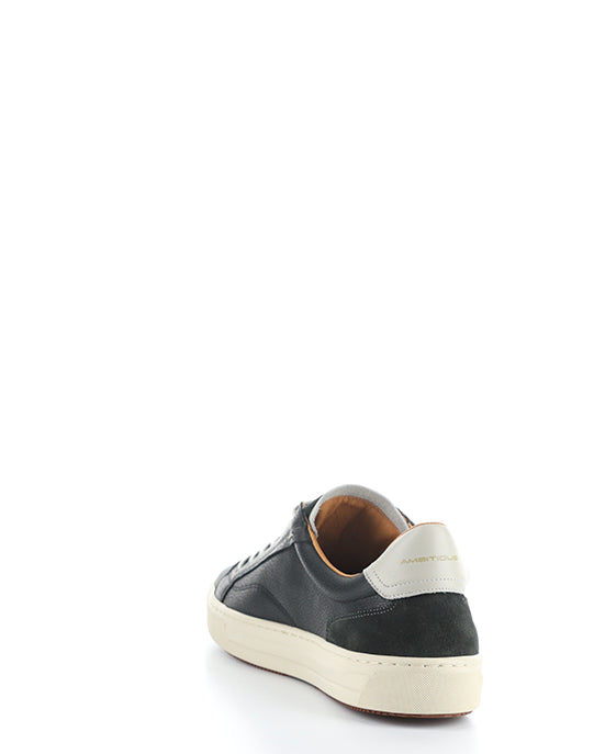 12403 10030AM GREY/BLACK LEATHER