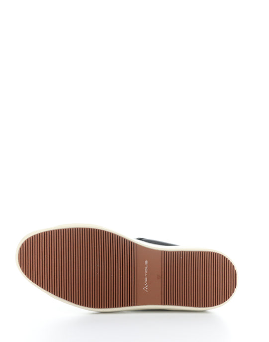 12403 10030AM GREY/BLACK LEATHER