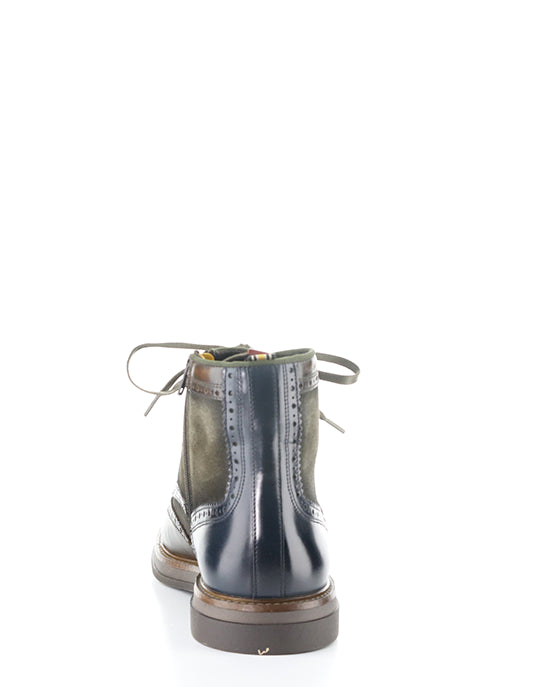 12432B 6564AM MUSK COMBI LEATHER/SUEDE