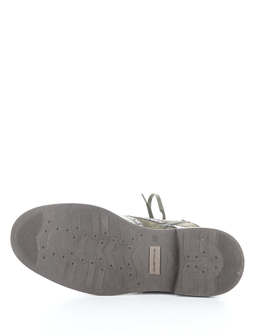 12432B 6564AM MUSK COMBI LEATHER/SUEDE