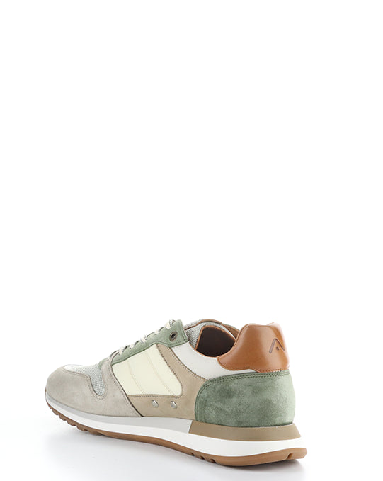 12554A SAND/KHAKI COMBI SUEDE/TEXTILE